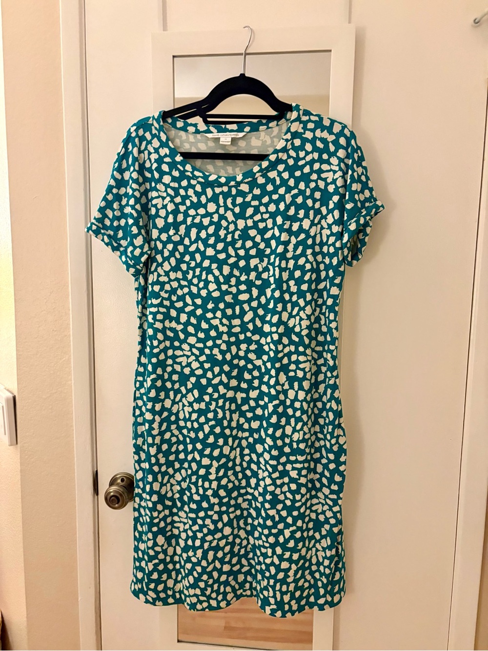 Diane von Furstenberg Printed Mini Dress - Size 14
, Like New
